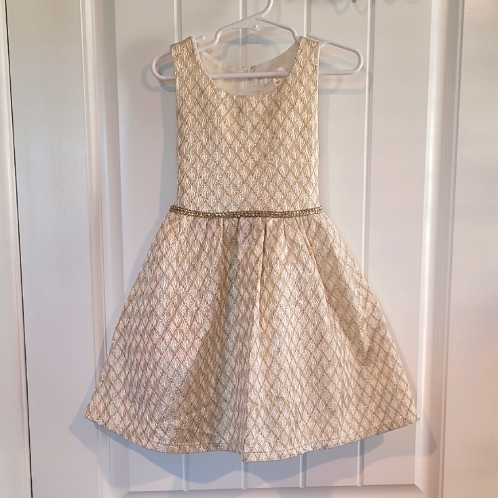 Elegant Gold Dress